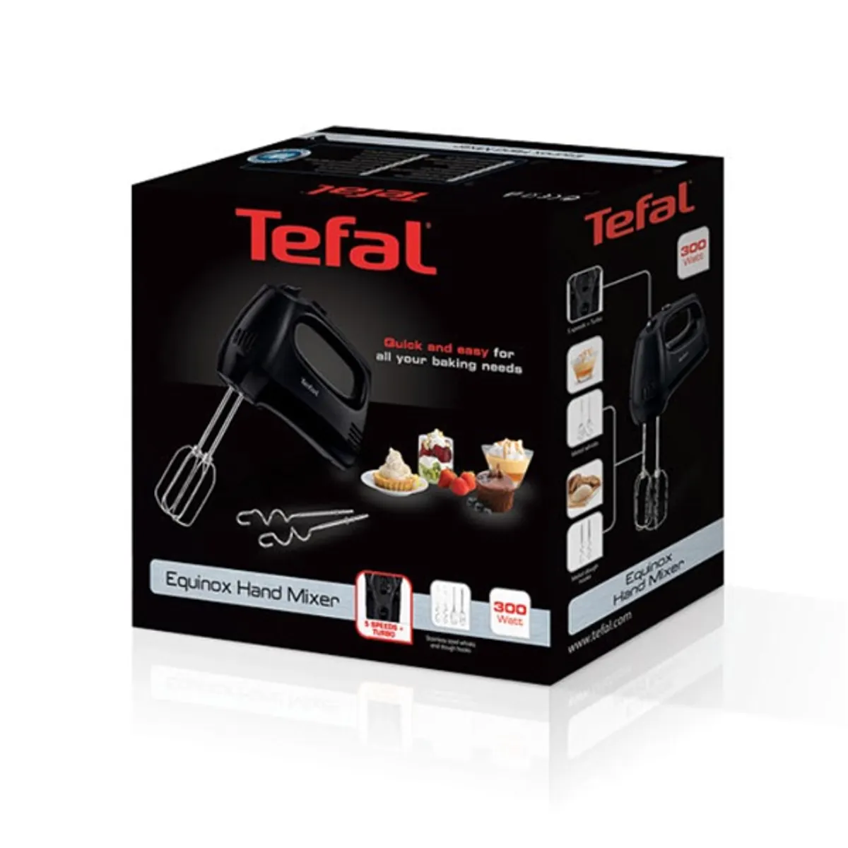 Tefal HT310838 Quickmix 300 W 5 sebesség dagasztás: van, keverés: van #5