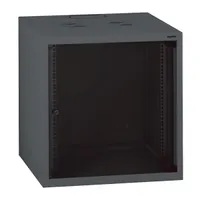 LEGRAND 646212 Linkeo 12U 19" fali rackszekrény 600x600 antracit üvegajtós készre szerelt max 36 kg #2