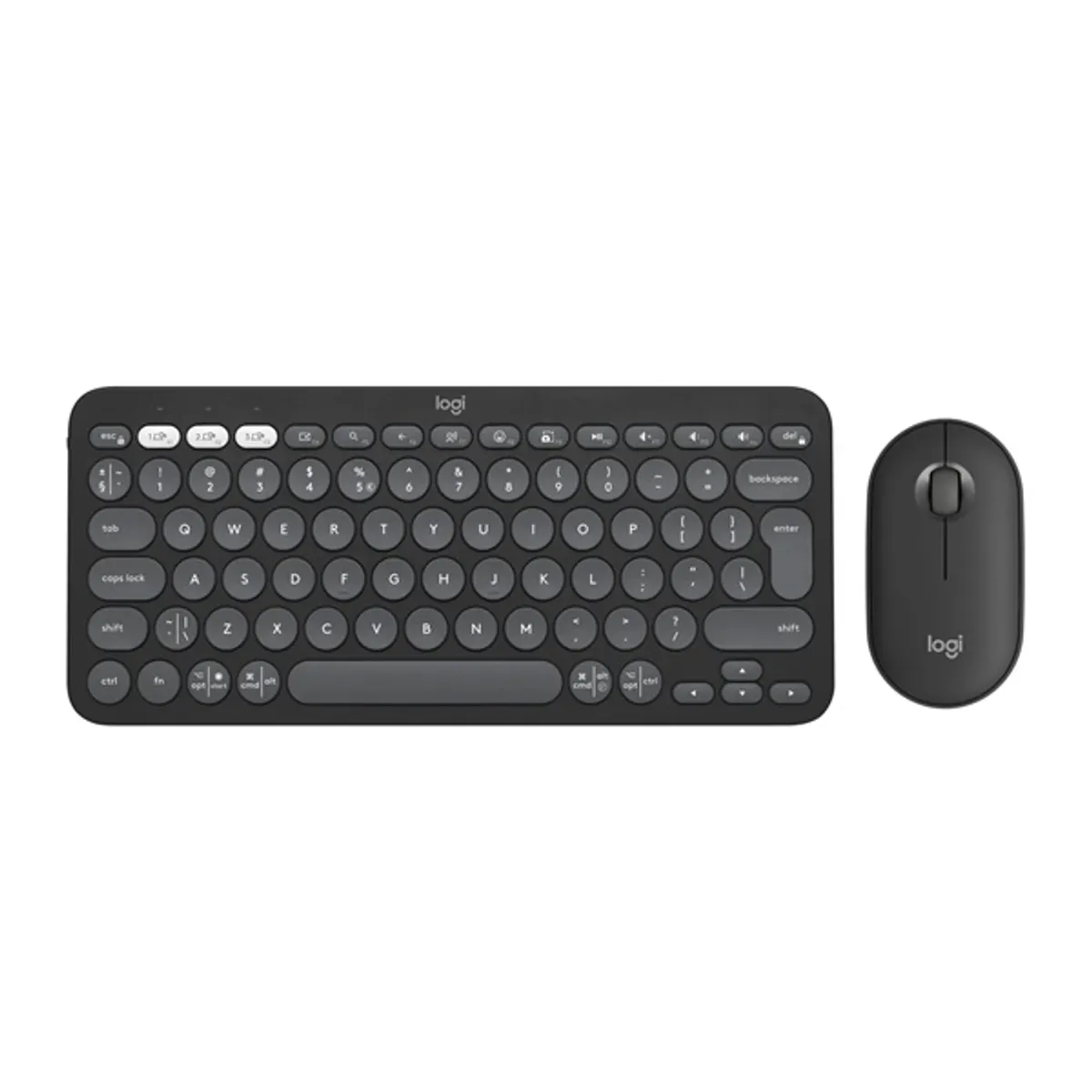 Logitech 920-012244 Pebble 2 Combo for Mac grafit vezeték nélküli billentyűzet és egér #1