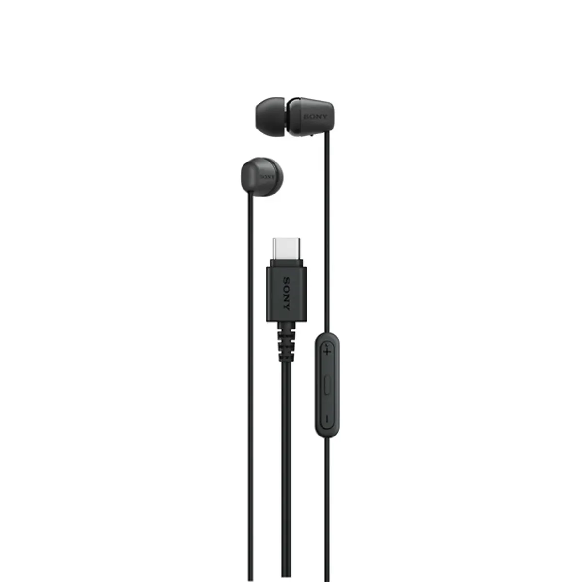 Sony IEREX15CB.CE7 Usb Type-C vezetékes mikrofonos fülhallgató Fekete 120 cm 5 mm beépített mikrofon hangerőszabályzó #1