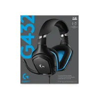 LOGITECH 981-000770 G432 7.1 headset USB, 2 m, 50 mm, 39 ohm, 107 dB, fekete, balos mikrofon #4