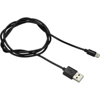 CANYON CNS-MFICAB01B MFI USB-A Lightning kábel 1 m fekete