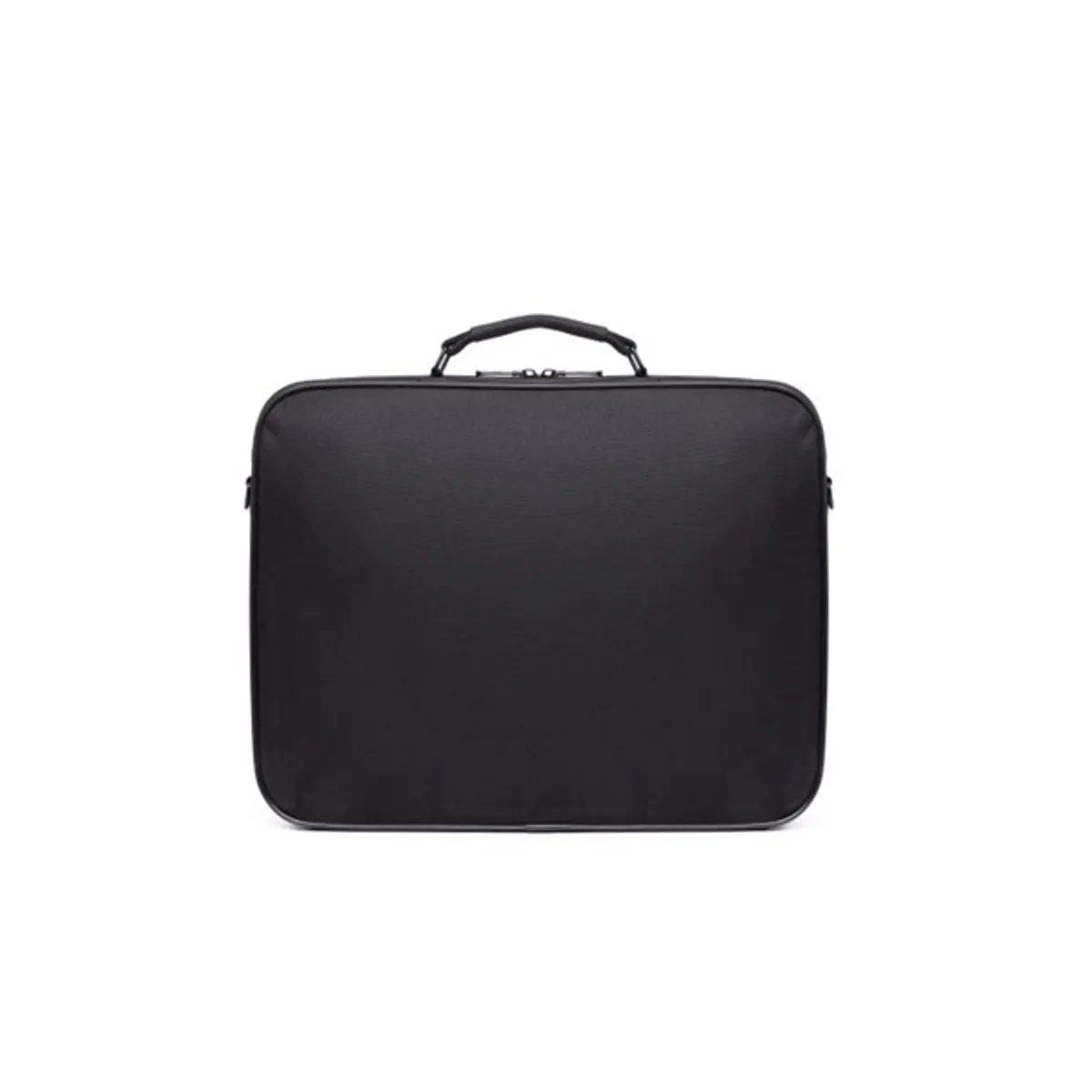 TOO SBSW028B156 Notebook válltáska poliészter fekete piros dekor csíkkal 15,6" #3