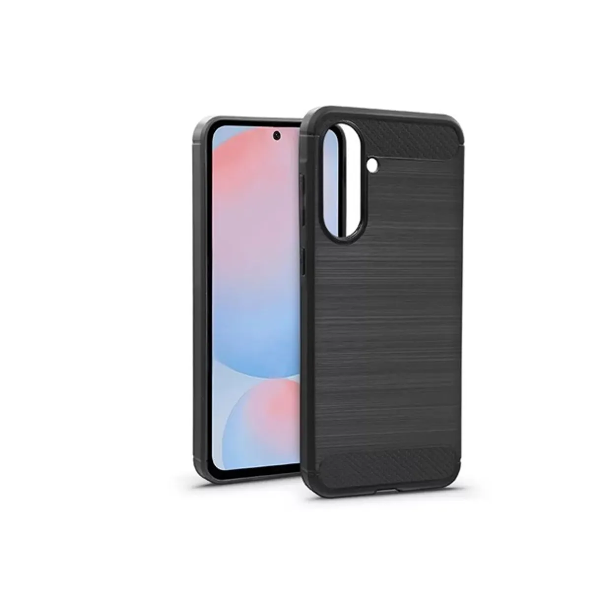 Haffner HF357510 Hátlap tok szilikon fekete Galaxy A56 #1