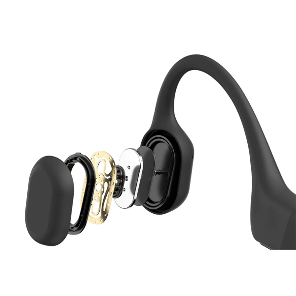 Shokz S806-MN-BK OpenRun Mini csontvezetéses fejhallgató Bluetooth USB-C fekete 160 mAh 8 óra 10 m #4