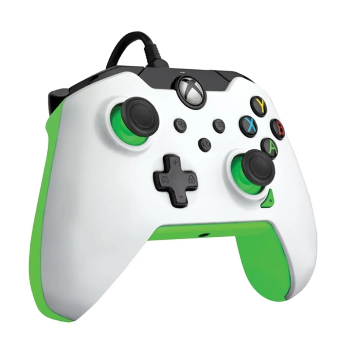 PDP 049-012-WG Xbox kontroller neon fehér zöld-fekete 250 cm USB PC Series X és S Xbox One #2