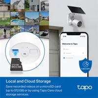 TP-Link TC85 KIT napelemes vezeték nélküli biztonsági kamera szett 2K QHD 4MP IP66 #10