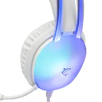 WHITE SHARK WS GH-2444W-2 PEACOCK-W-2 Fehér gamer fejhallgató #4