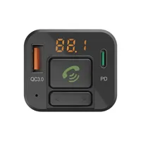 HAMA 00014169 FM transzmitter fekete ezüst Bluetooth USB QC 3.0 PD microSD #2