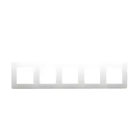 Legrand 665005 Niloé 5-ös keret fehér műanyag IP20 370x86x10 #2