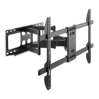 Stell 35057264 SHO 5630 kihúzható fali konzol VESA 600x400 37-80 fekete 60 kg forgatható 60 fok dőlés 15 fok