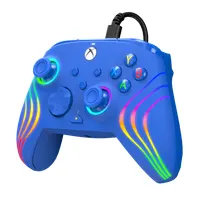 PDP 049-024-BL Afterglow Wave kontroller kék 11 gombos vezetékes 300 cm USB-C PC Xbox One Series #2