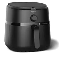 PHILIPS NA130/00 Forrólevegős sütő 6,2 l Fekete Kijelző Időzítő Kivehető edény Ellenőrzőablak