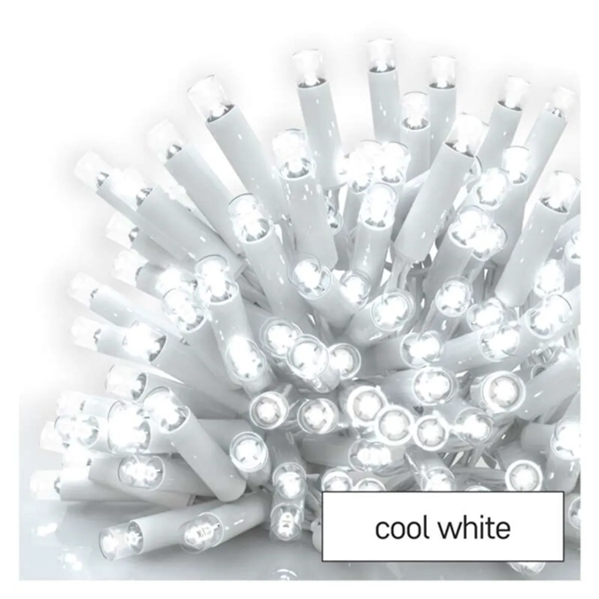 Emos D2AC02 fényfüzér 5 m 50 LED IP44 kültéri és beltéri hidegfehér #1