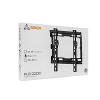 SBOX PLB-2222F-2 PLB-2222F-2 acél, műanyag fekete 50x50;200x200 23"-43" 20x265x220 mm levehető VESA lemez #6