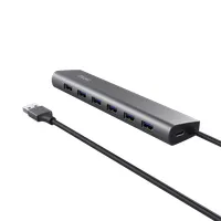Trust 24967 Halyx 8-portos usb hub táp nélküli #6