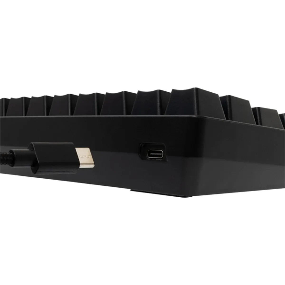White Shark WS GK-005121-B/BL-US Hamachi fekete 84/85 kulcs Forró swap mechanikus kék kapcsolók, teljes Anti-Ghosting, per-key RGB, USB-C, 1,8 m #7
