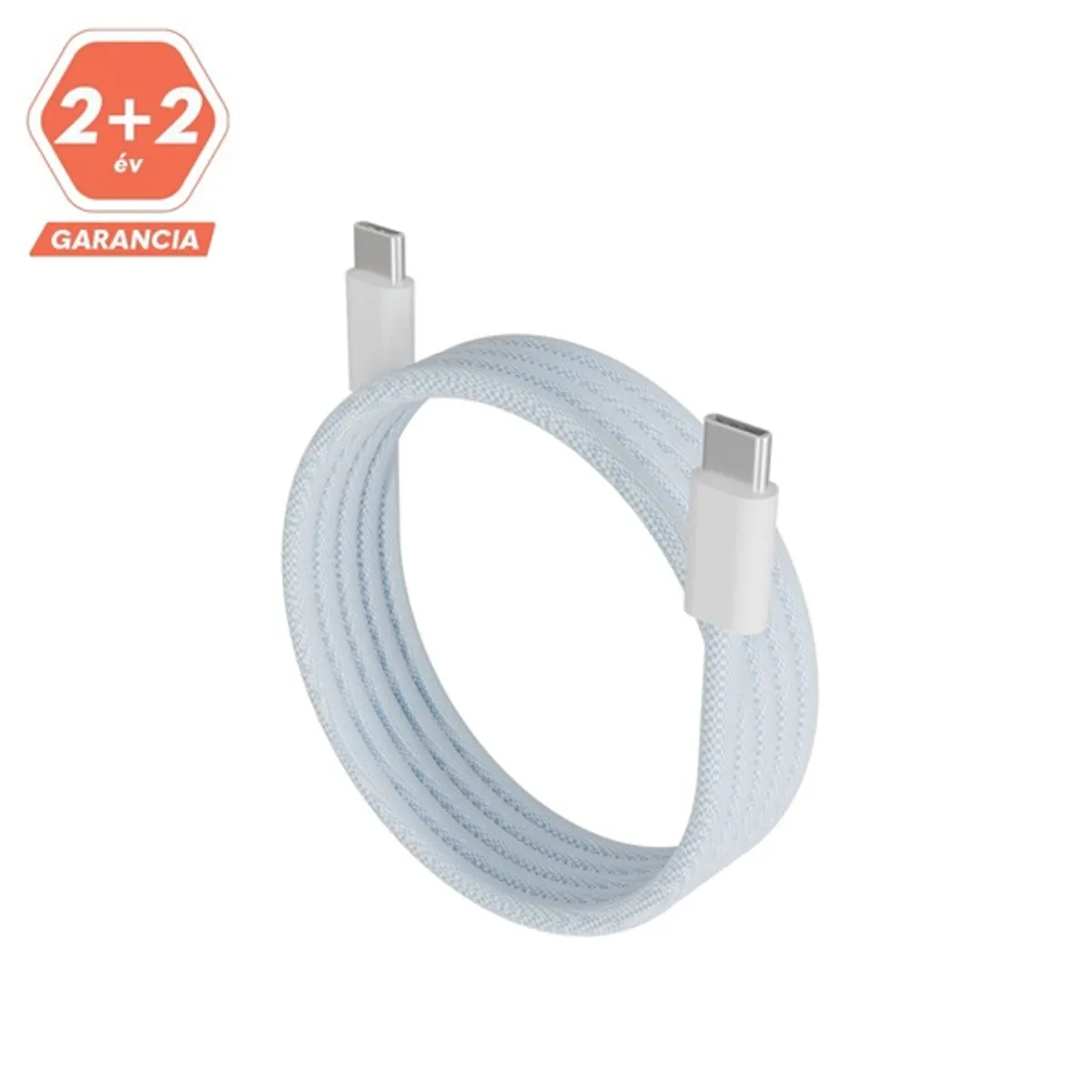 AVAX CB610LB Magnety USB-C adat- és töltőkábel 100W 1m világoskék #6