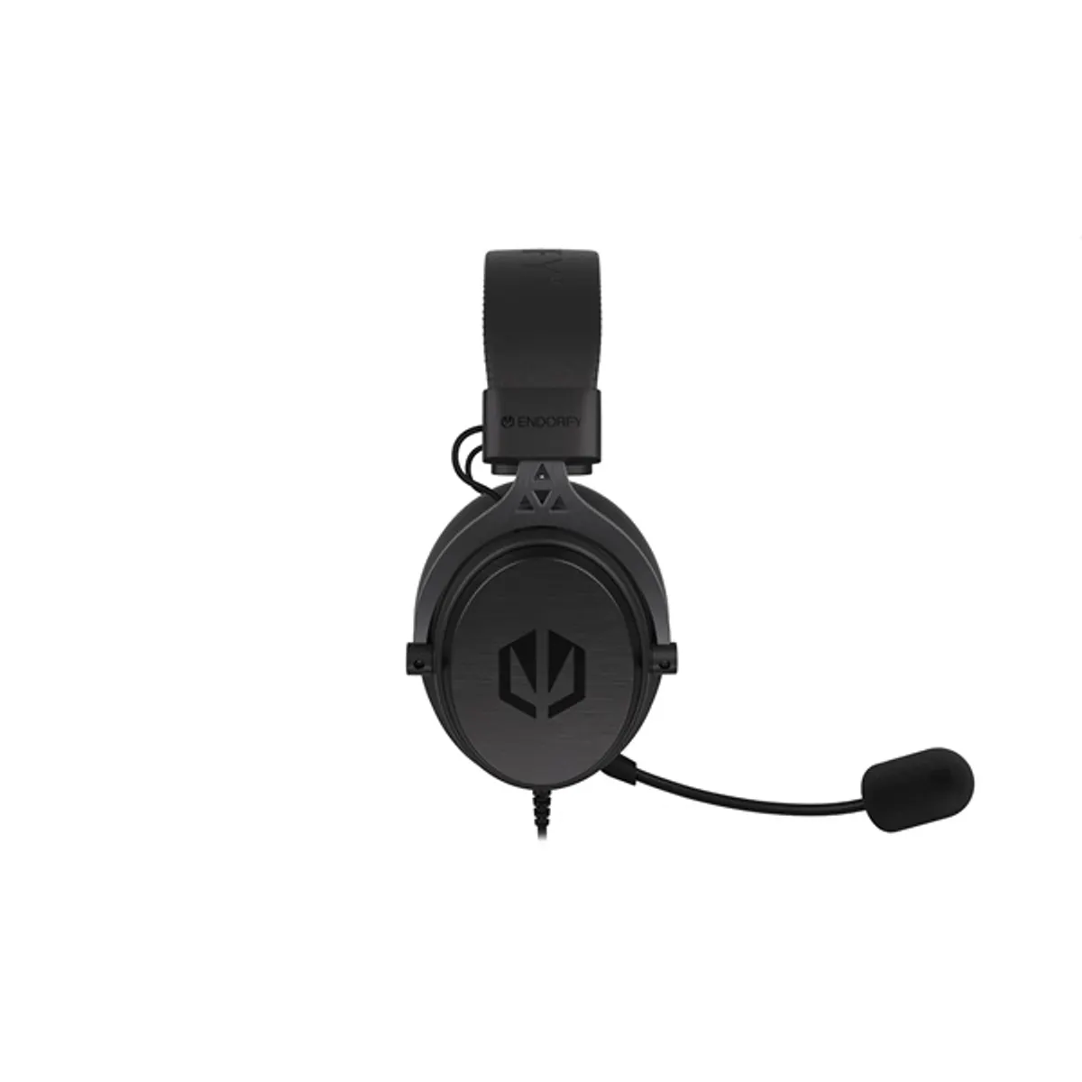 Endorfy EY1A002 VIRO fejhallgató 53 mm meghajtó, 20 - 20000 Hz, 32 Ohm, 98 dB, levehető mikrofon pop filterrel, 270 cm kábel, fekete #5