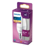 PHILIPS 00212579 gyertya alakú led fényforrás E14 40W 2700 K meleg fehér 470 lm #2