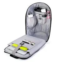 TOO BPAT001B156-USB Notebook hátizsák 15,6" USB portos lopásbiztos vízálló fekete 46 x 33 x 17 cm #3