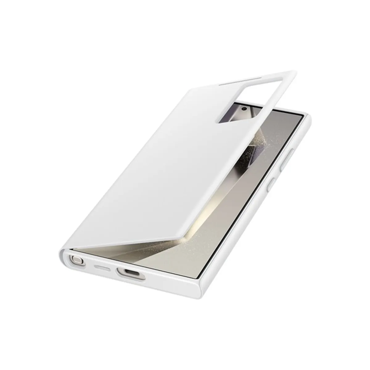 Samsung EF-ZS928CWEGWW Smart View Wallet Case fehér oldalra nyíló tok Galaxy S24 Ultra #4