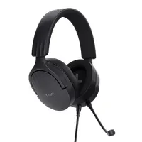 TRUST 24898 GXT 489 Fayzo gamer fejhallgató fekete 50 mm hangszóró 3,5 mm jack vezetékes multiplatform hangerőszabályzó #4