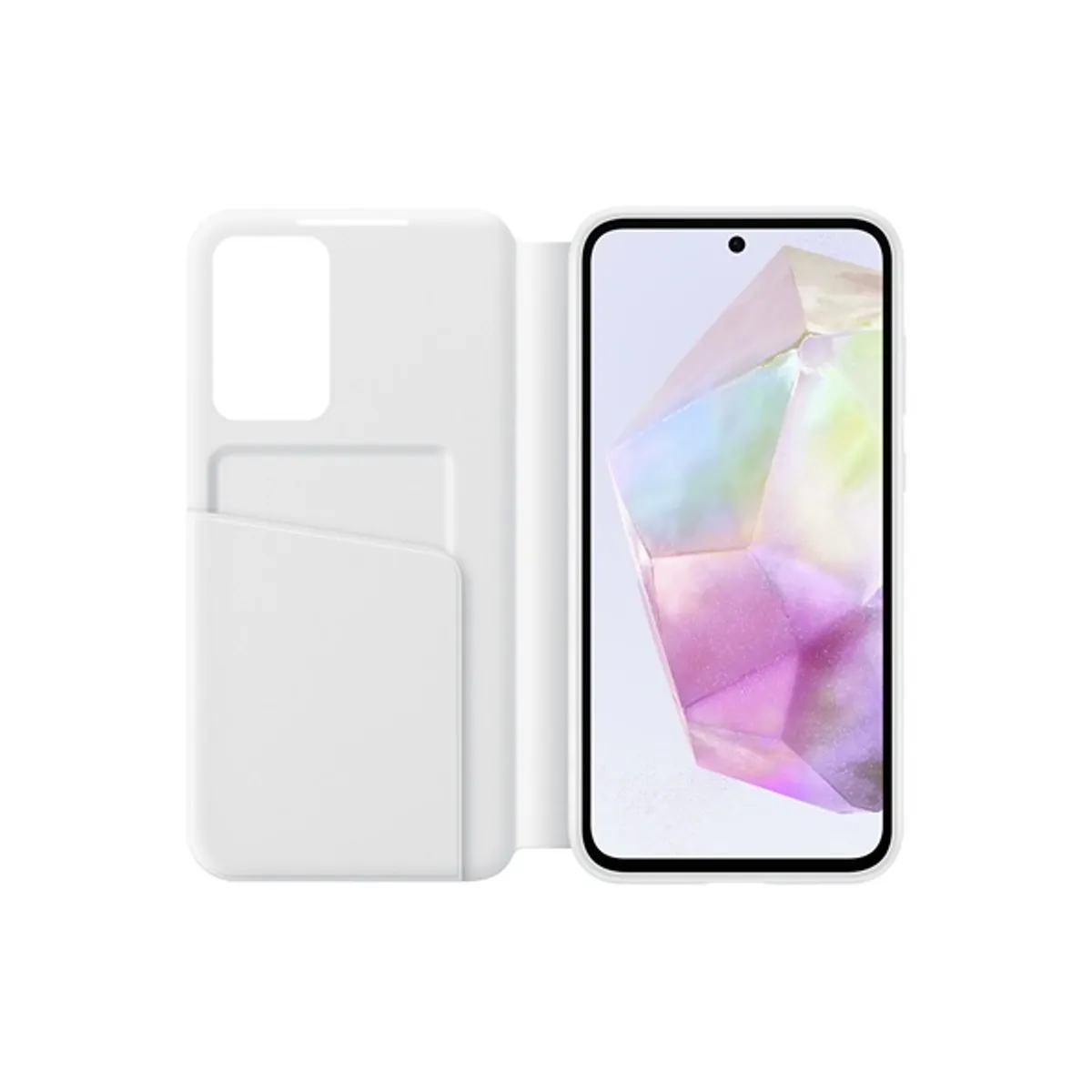 Samsung EF-ZA356CWEGWW Smart view wallet tok Oldalra nyíló Fehér Galaxy A35 5G #3