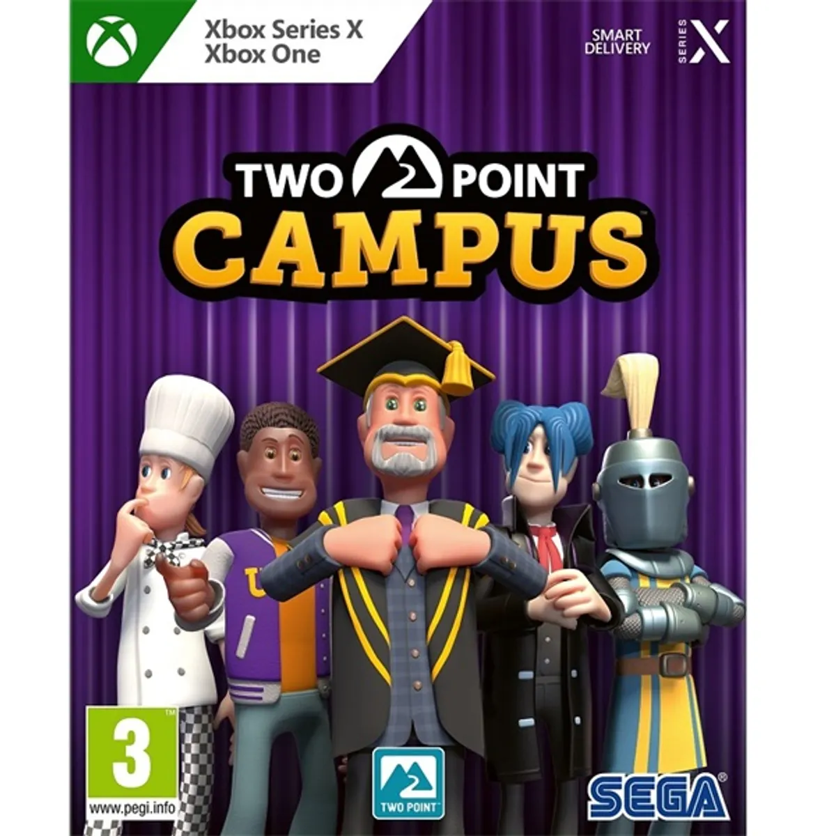 SEGA C Two Point Campus szimulátor 3 év standard kiadás Xbox Series kompatibilis #1