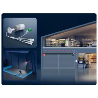 Reolink RP-PCB8MZ 4K PoE golyó kamera 5x zoom IP67 intelligens videókeresés kerületvédelem IR30m #4