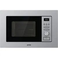 Gorenje 740247 BM201AG1X inox 800W 20L beépíthető mikrohullámú sütő
