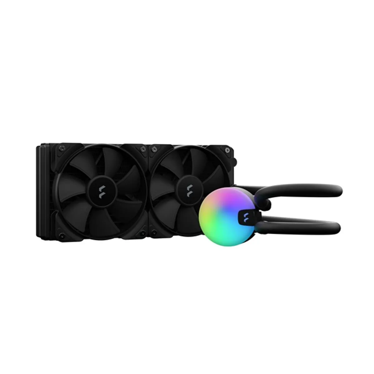 Fractal Design FD-W-L1-S2411 Lumen S24 v2 240 mm ARGB 2x120 PWM kompatibilis LGA1700 AM5 AM4 #2