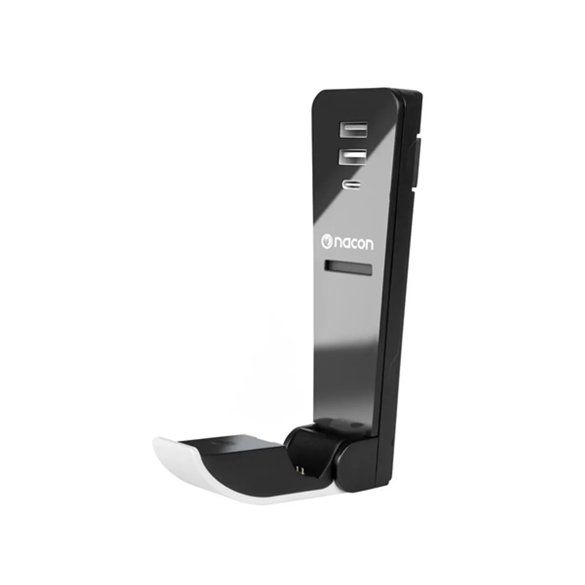 Nacon 2809193 PS5 slim fekete kontrollertöltő HUB #1