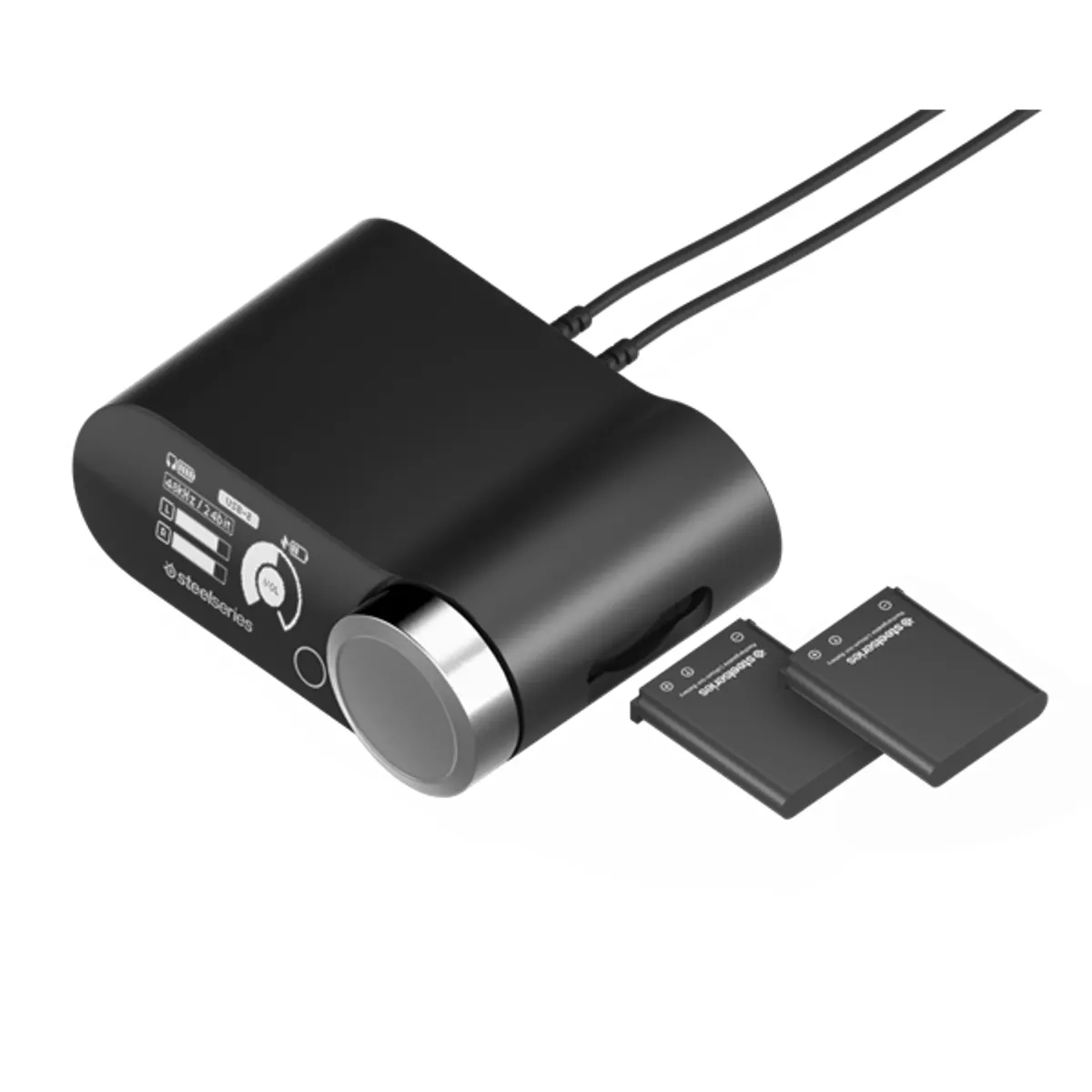 SteelSeries 61524 Arctis Nova Pro Wireless Bluetooth 2,4 GHz USB-C fehér 150 cm kábel 40 mm hangszóró 22 óra 38 ohm bal oldali mikrofon #4