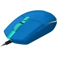 Logitech 910-005798 G203 Lightsync Kék 200-8000 DPI 2,1 m USB optikai 6 programozható gomb