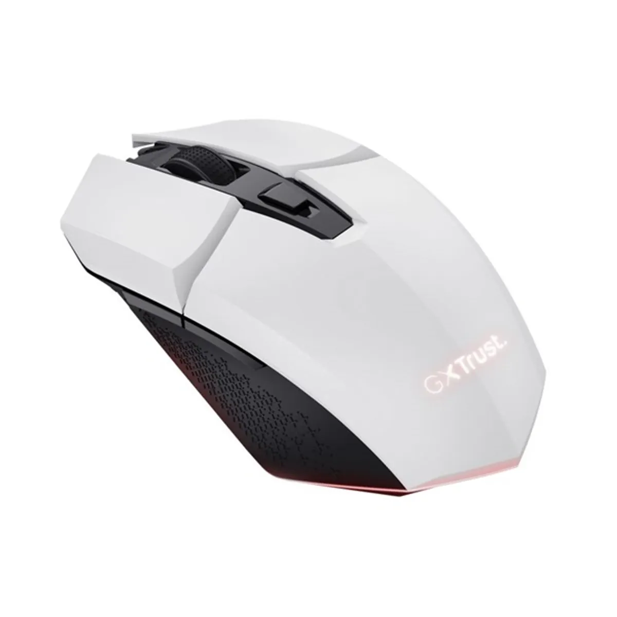 TRUST 25069 GXT FELOX vezeték nélküli gamer egér fehér 4800 DPI 5+1 RGB USB-C vevő #3