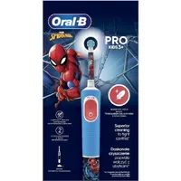 Oral-B 10PO010412 Vitality Pro Kids Spiderman gyerek elektromos fogkefe 3 éves két mód beépített időzítő cserélhető fej