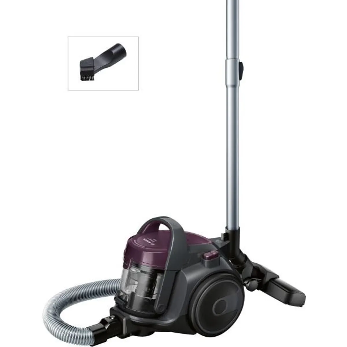 Bosch BGC05AAA1 porzsák nélküli porszívó 700 W energiaosztály A higiéniai szűrő 9 m hatótávolság 78 dB portartály #1