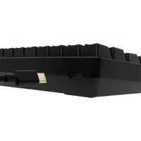 White Shark WS GK-005121-B/BL-US Hamachi fekete 84/85 kulcs Forró swap mechanikus kék kapcsolók, teljes Anti-Ghosting, per-key RGB, USB-C, 1,8 m #7
