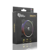 White Shark WS GCF-1250-02B-F GRAVITY 120x120x25 mm ventilátor 12V 1100 RPM 25 dB 11 lapátos LED színes #4