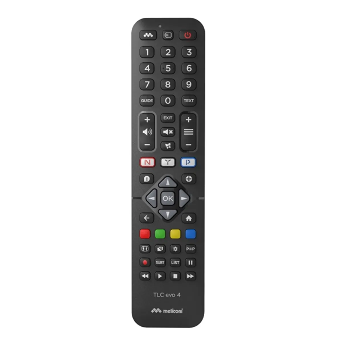 Meliconi 808044 TLC Evo 4 Philips TV távirányító Fekete #1