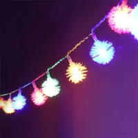 IRIS 314-17 Zúzmara usb-s led fényfüzér 10m 80 led több színű 3 cm