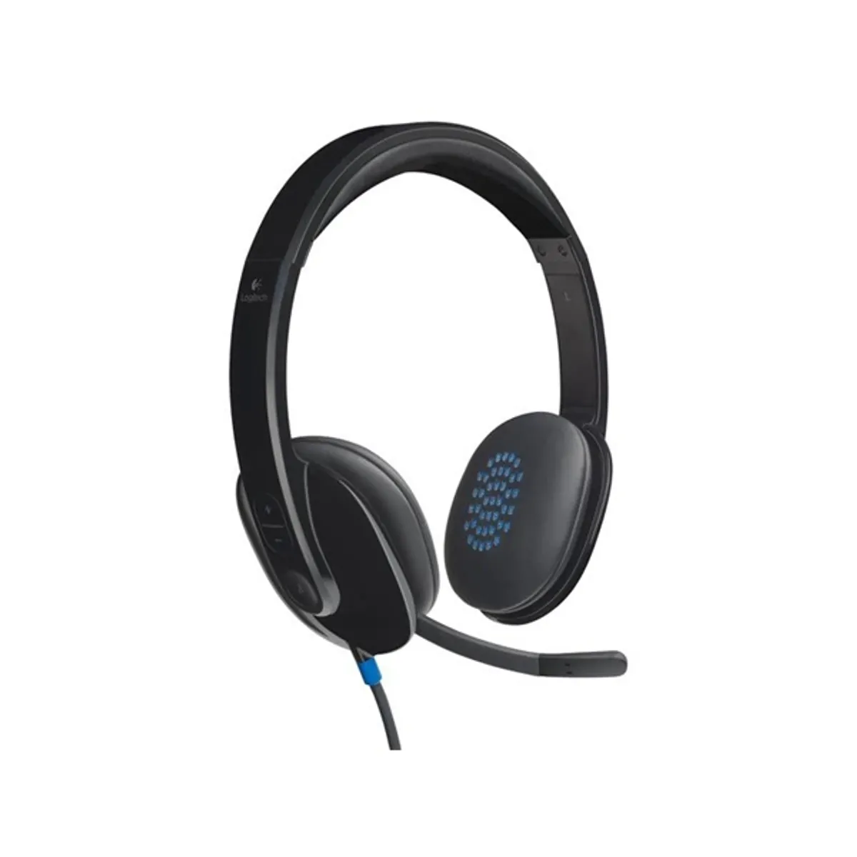 LOGITECH 981-000480 H540 USB fejhallgató zajszűrő mikrofon, 1,8 m, fekete #1