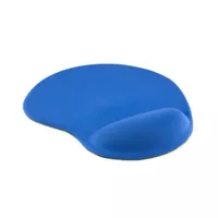 SBOX MP-01BL ERGO zselés egérpad kék 230x190x20 mm csuklótámasz csúszásgátló alap