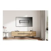 Stell 35057823 SHO 7210 slim fix TV-tartó konzol 43"-90" fekete acél 75 kg VESA 200x100-800x400 #5