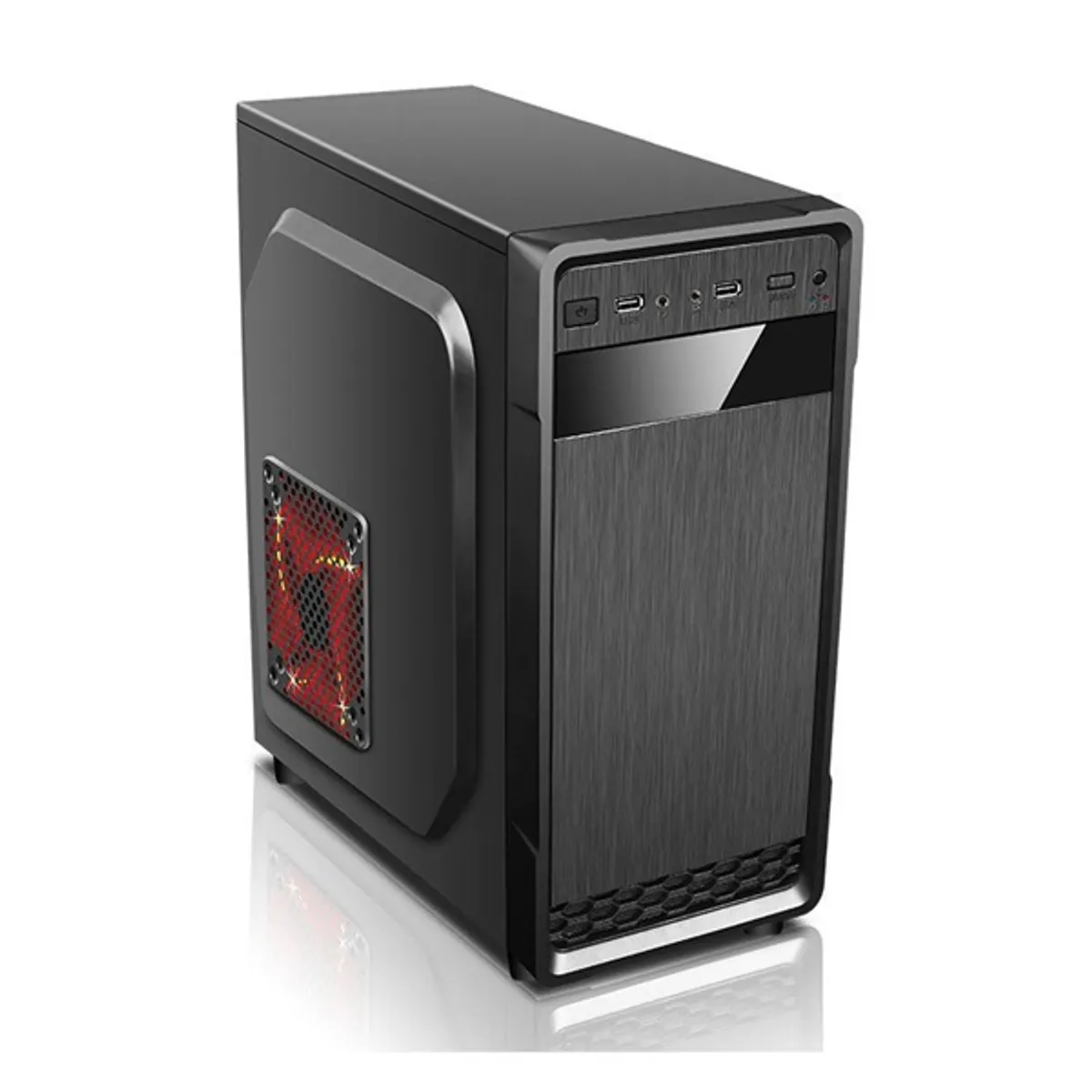 Spire SPT1614B-2U3 fekete (táp nélküli) ATX számítógépház 2x USB 3.0 #2