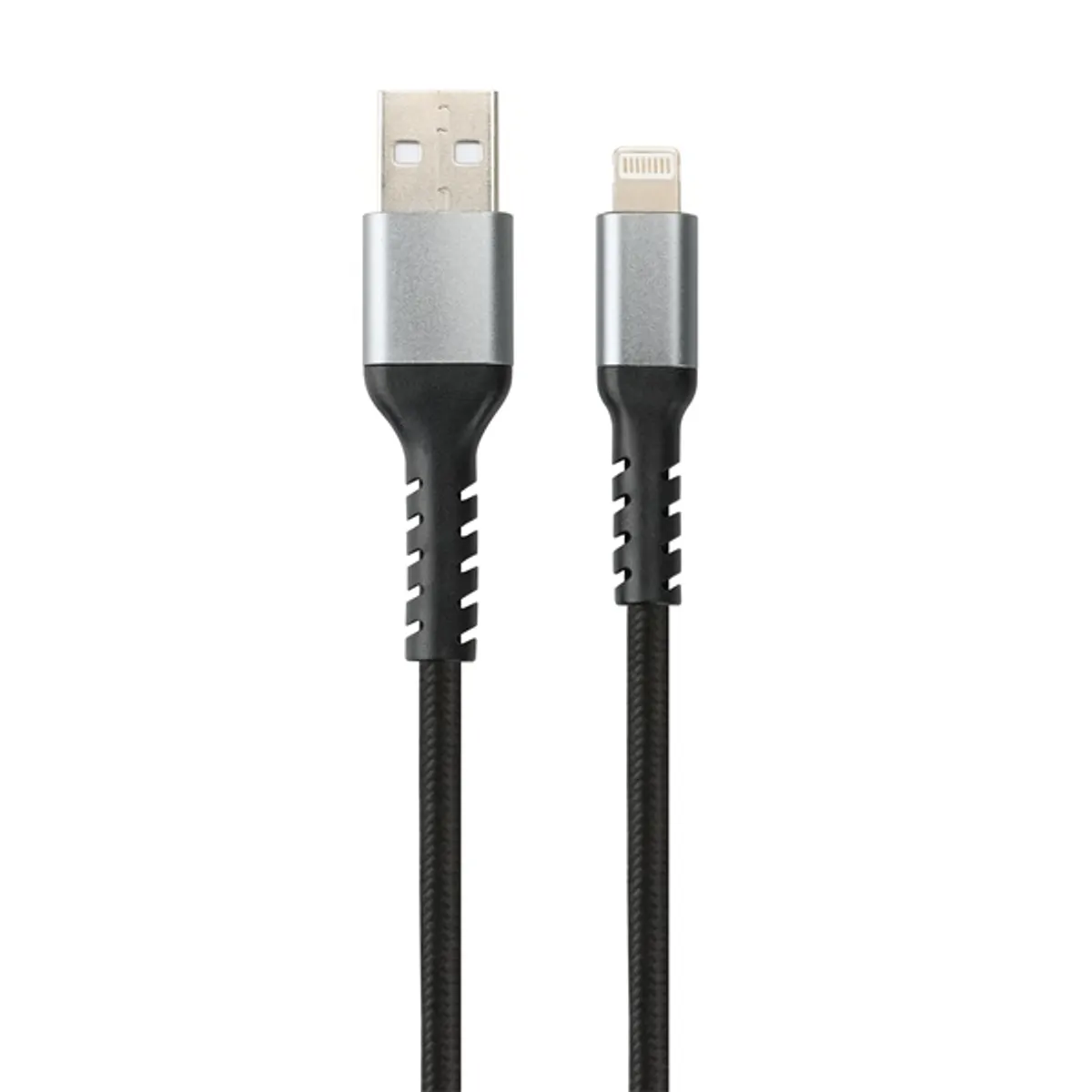 Avax CB401G Steely 1,5m USB A-Lightning acélszürke adat- és töltőkábel #1