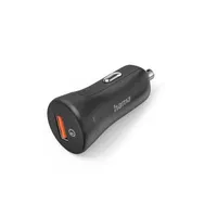 Hama 00201633 autós töltő USB A QC 3.0 19,5 W 12-24 V fekete