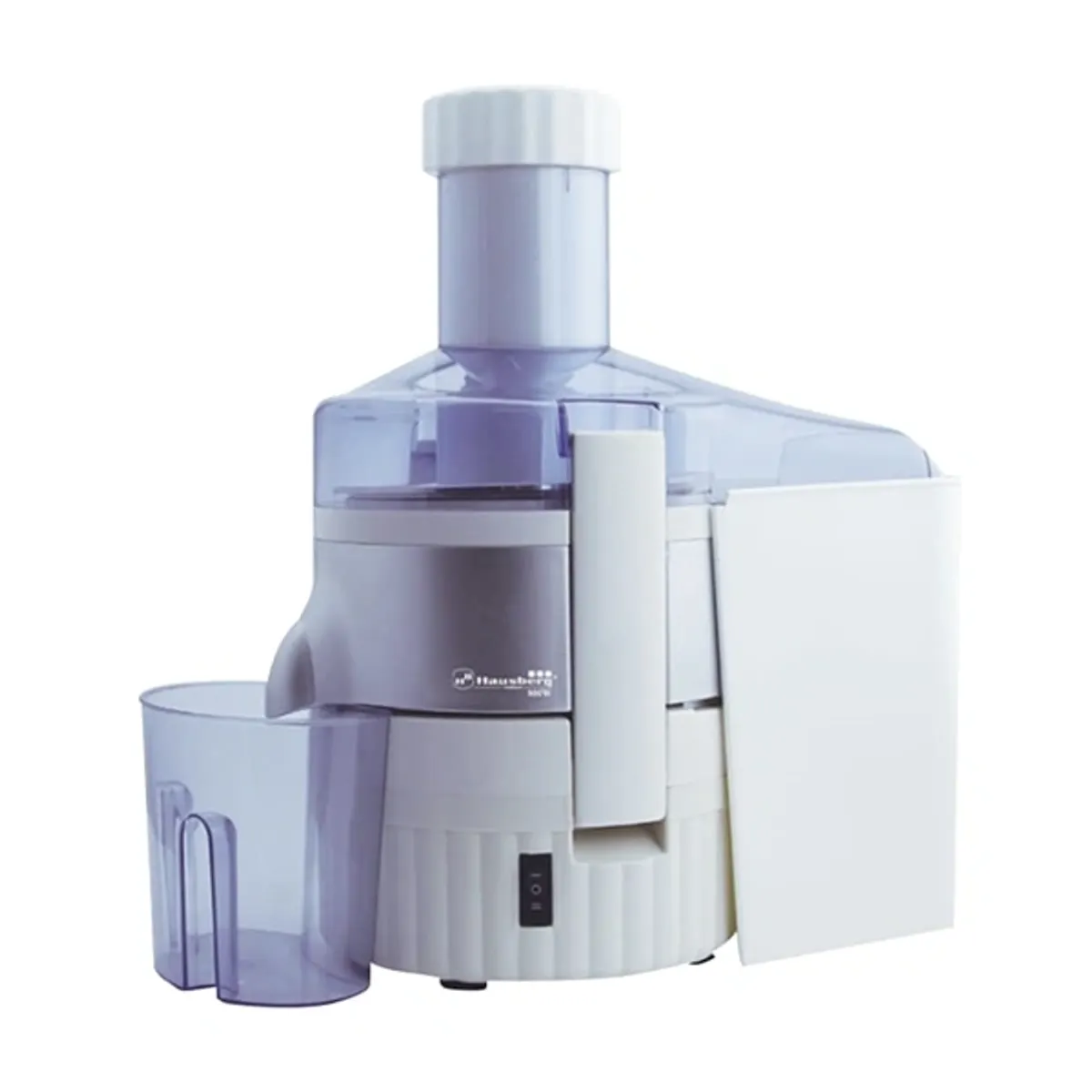 Hausberg HB-7515 gyümölcscentrifuga 800 W réz tekercselésű motor 800 ml gyümölcslé tartály 2 sebességfokozat rozsdamentes pengék #2