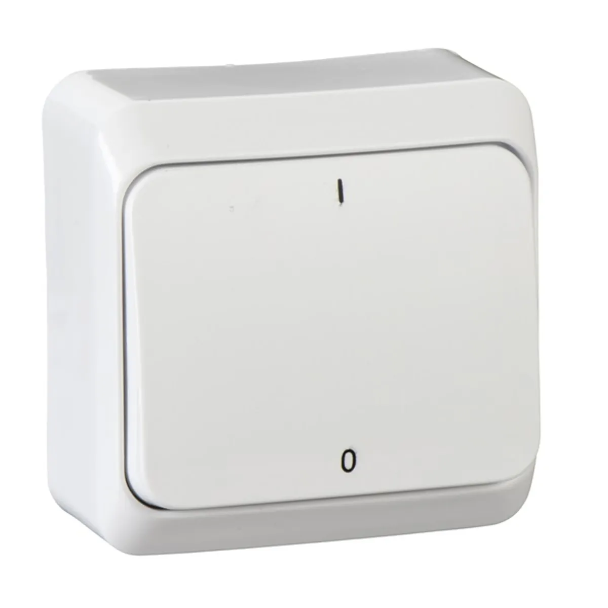 Schneider WDE001020 Prima 2P kapcsoló 10A IP20 csavaros fehér falon kívüli #1